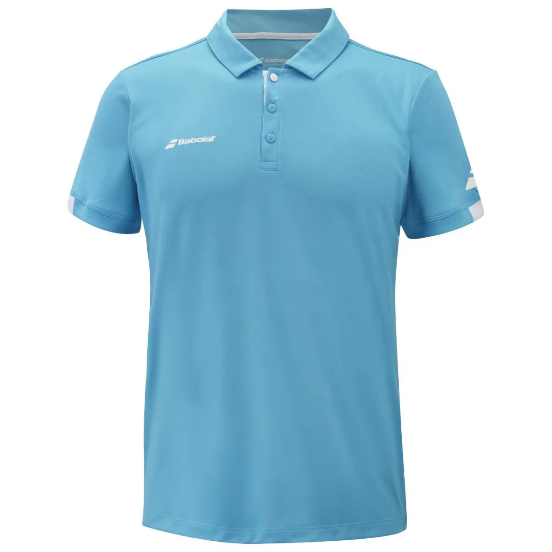 Babolat Play Polo Men Cyan Blue
