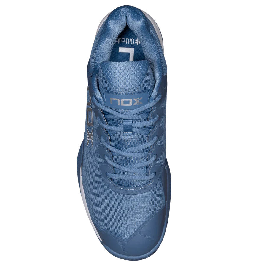 NOX ML10 HEXA Blue/Silver Padel Shoes 2026