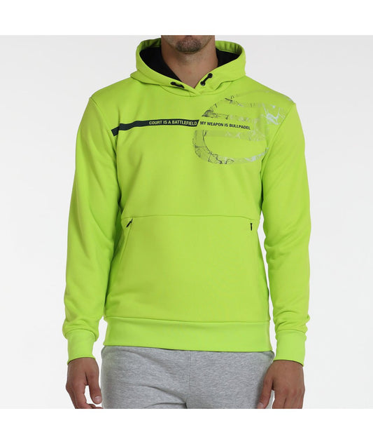 BULLPADEL Hoodie Baiona Verde Vibrante