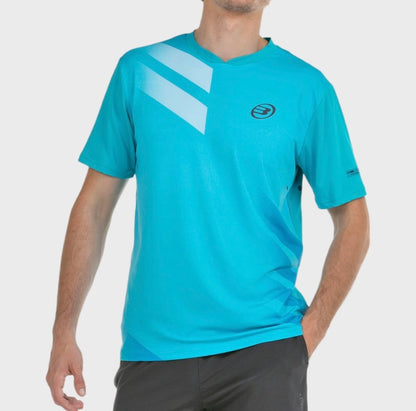 BULLPADEL T-SHIRT MARON TURQUOISE