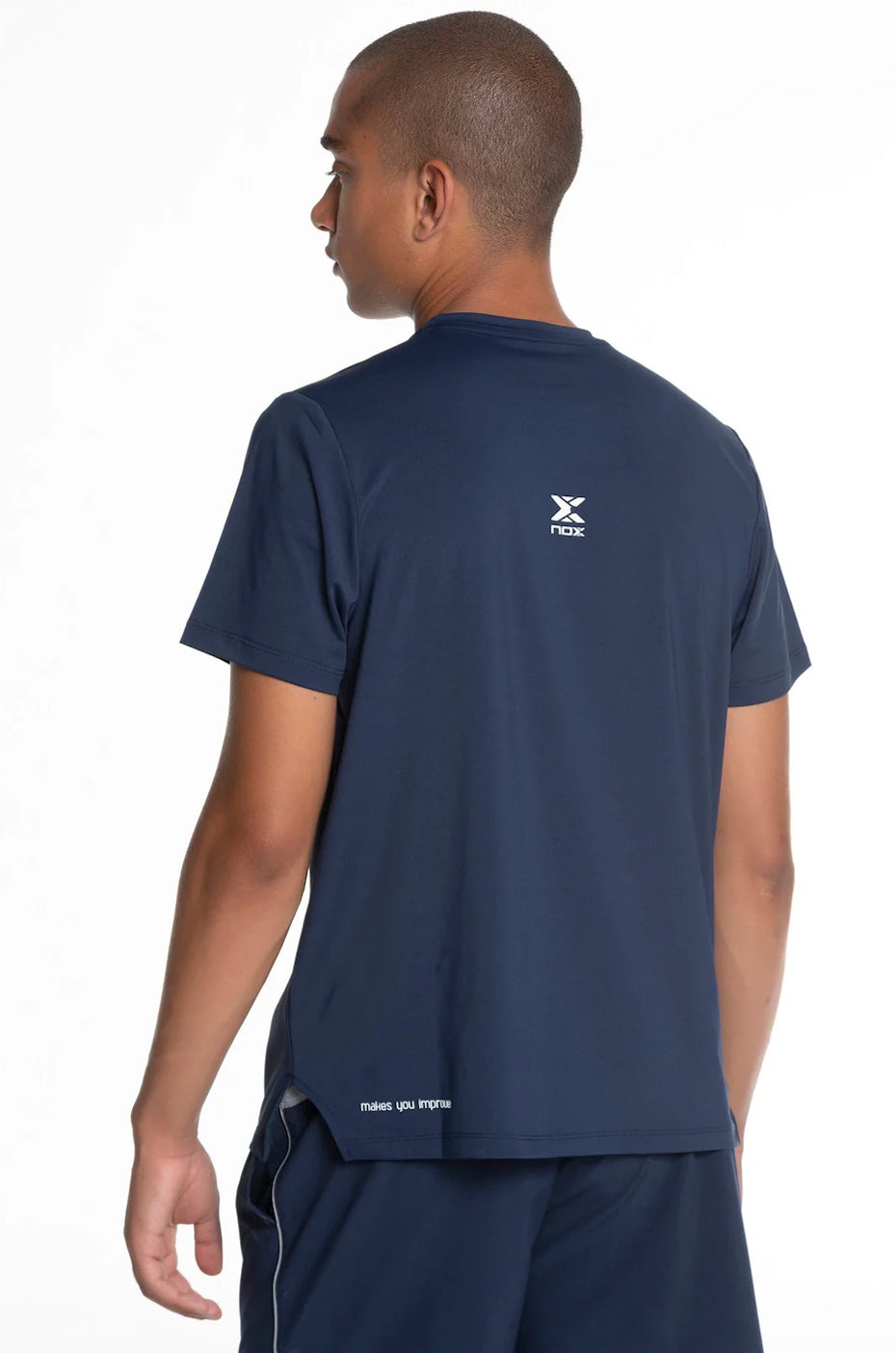 TEAM REGULAR men's sports T-shirt navy blue