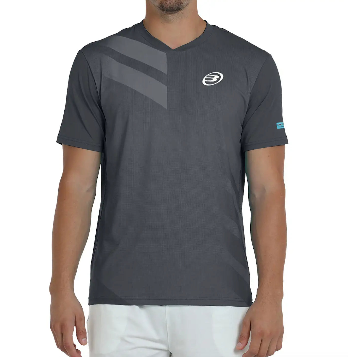 BULLPADEL T-SHIRT MARON CARBON