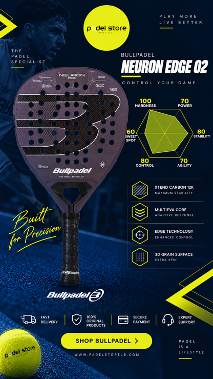 Bullpadel Neuron 02 Edge 2027 Padel Racket