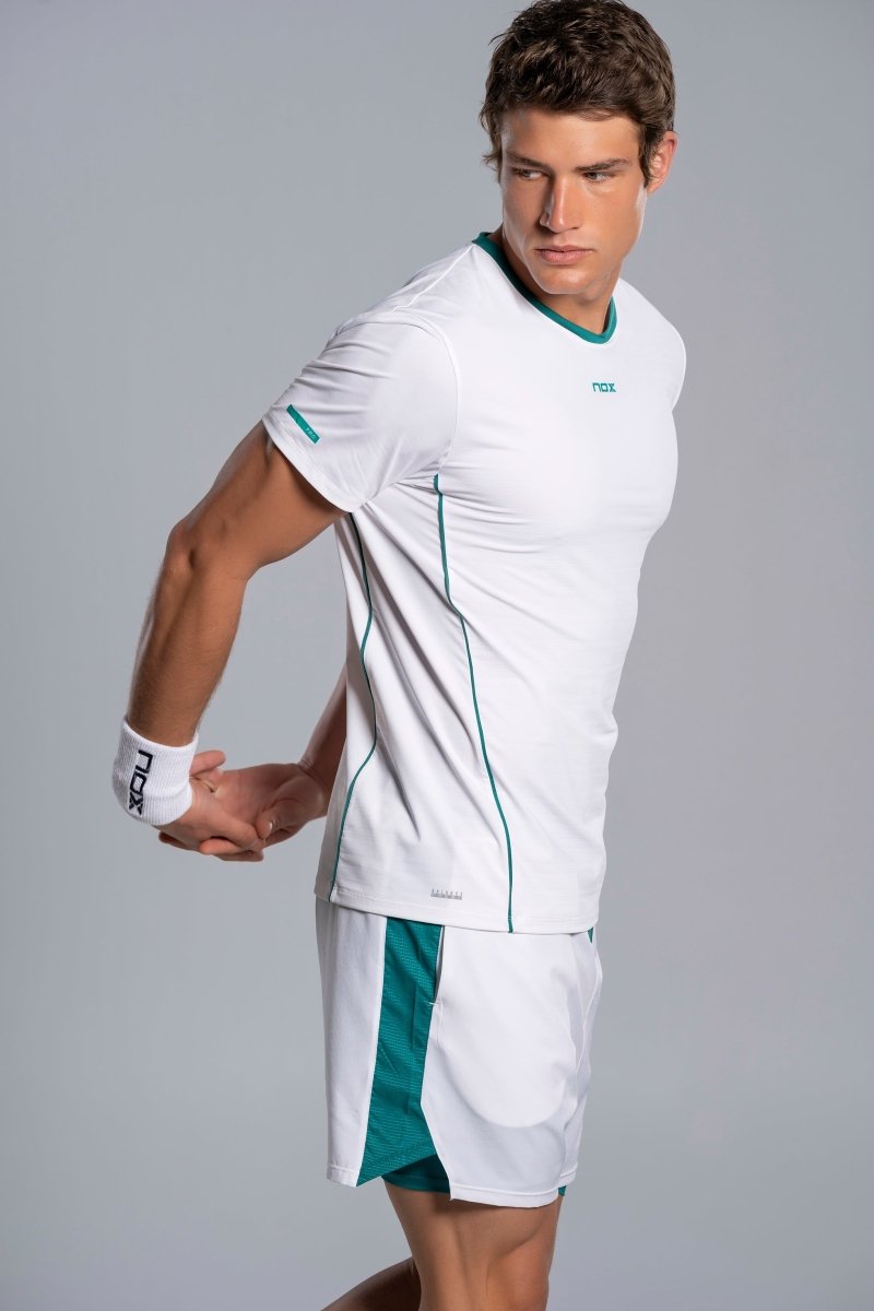 MEN'S PRO WHITE/IVY GREEN T-SHIRT