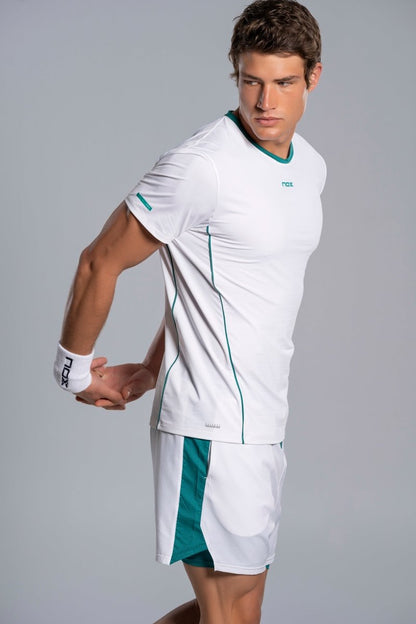MEN'S PRO WHITE/IVY GREEN T-SHIRT