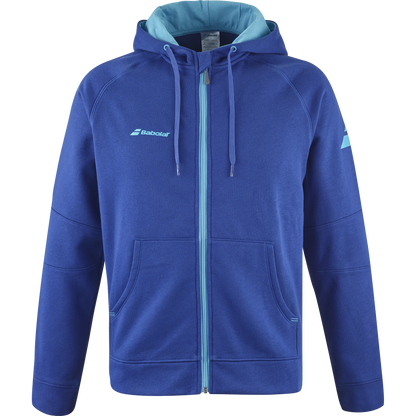 Exercise Hood Jacket Men Sodalite Blue