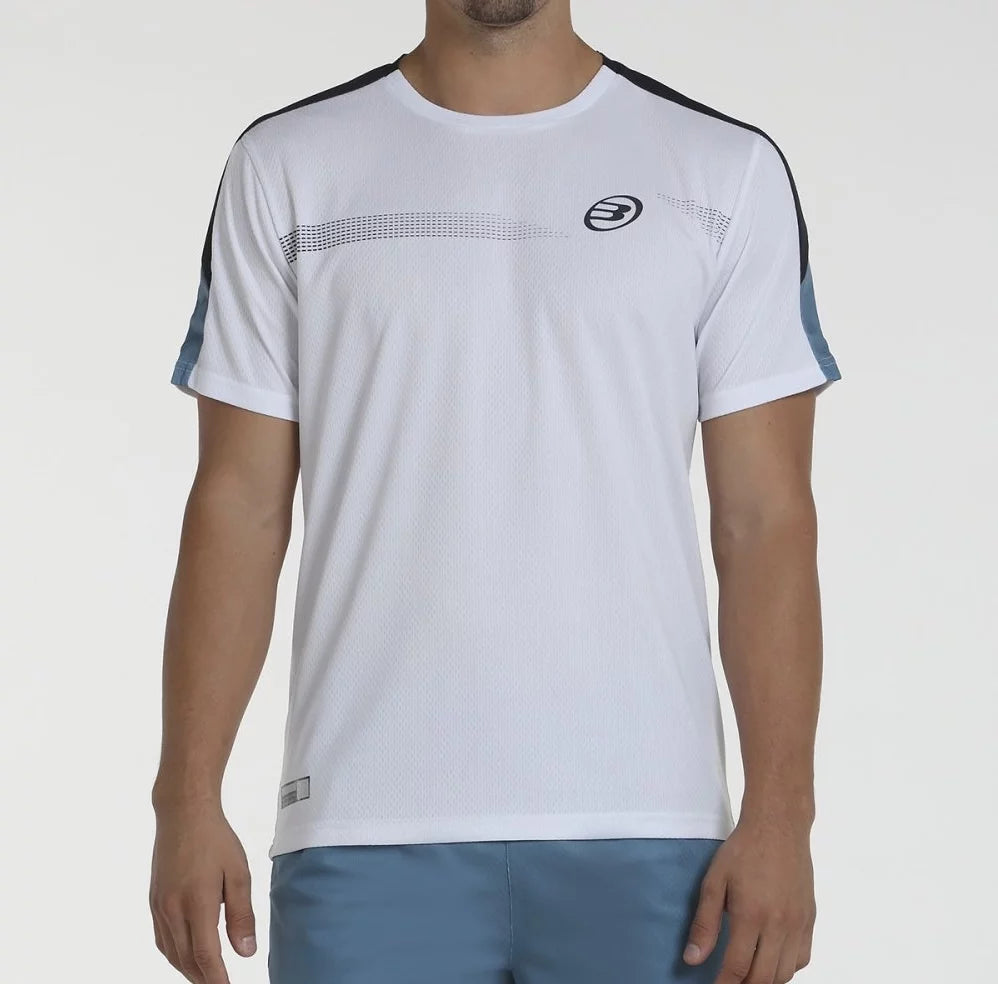 BULLPADEL T-SHIRT CALDEL WHITE