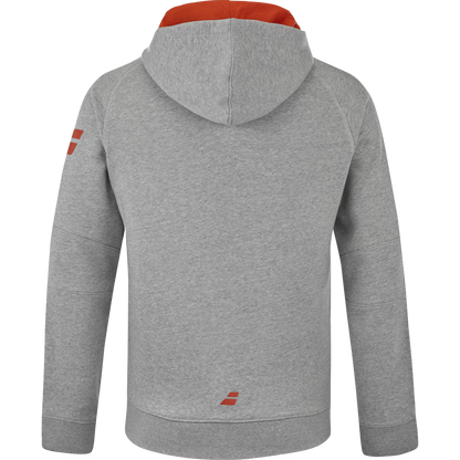 Exercise Hood Jacket Men Flecked gray