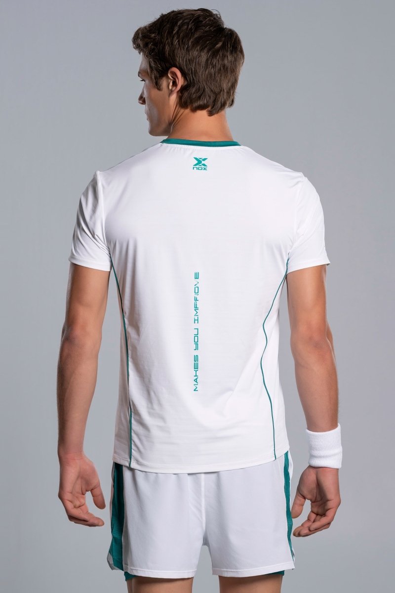 MEN'S PRO WHITE/IVY GREEN T-SHIRT