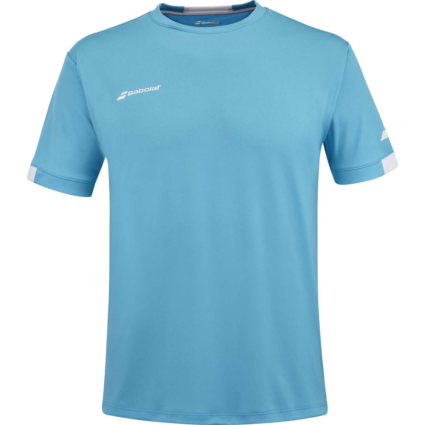 Play Crew Neck Tee Men Cyan Blue