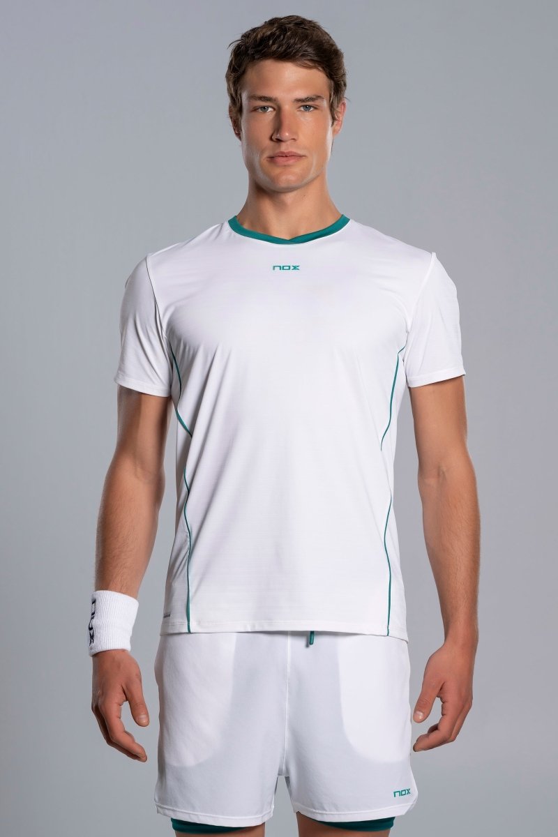 MEN'S PRO WHITE/IVY GREEN T-SHIRT