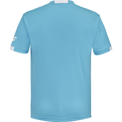 Play Crew Neck Tee Men Cyan Blue