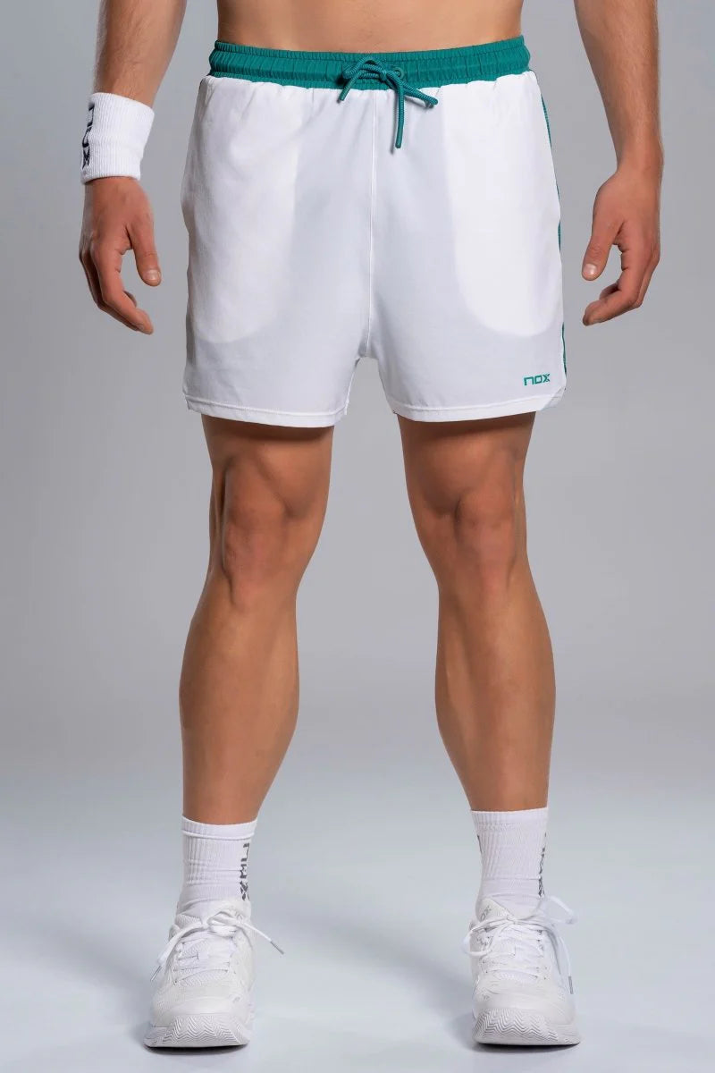 MEN'S SHORT PRO WHITE/IVY GREEN