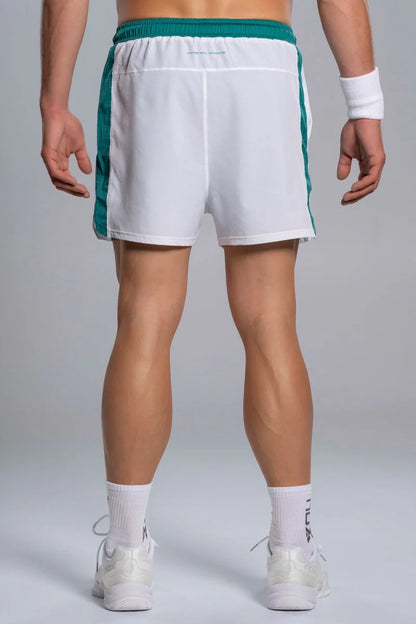 MEN'S SHORT PRO WHITE/IVY GREEN