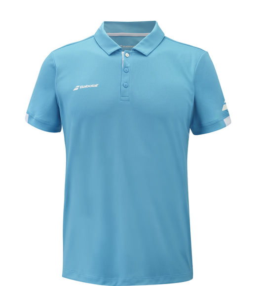 Play Polo Men Cyan Blue