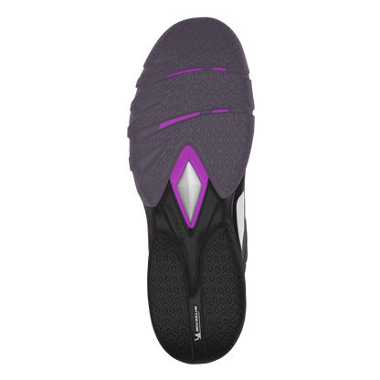 Babolat Jet Premura 3 Men Lebrón padel shoes Black/Plum sole view