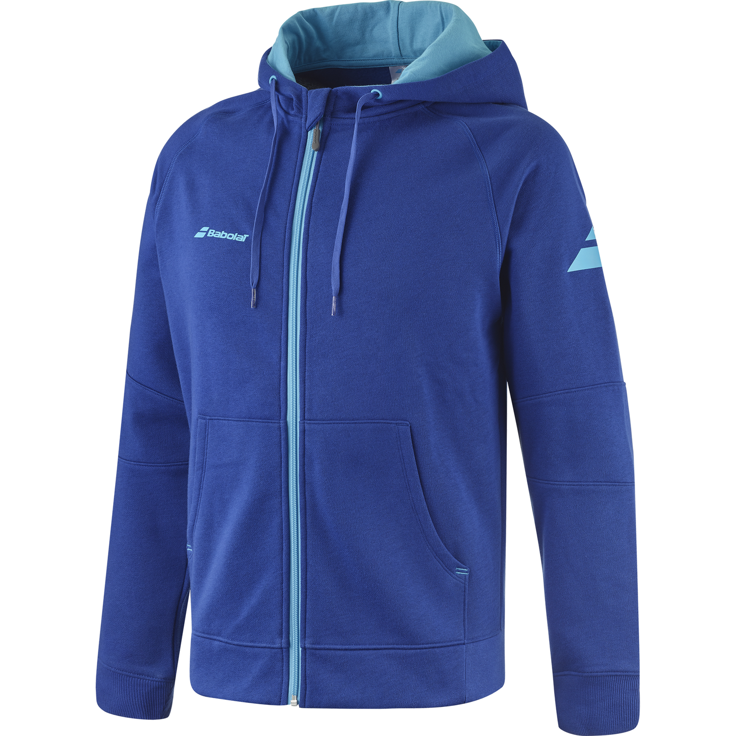Exercise Hood Jacket Men Sodalite Blue