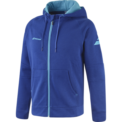 Exercise Hood Jacket Men Sodalite Blue