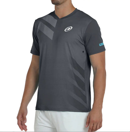 BULLPADEL T-SHIRT MARON CARBON