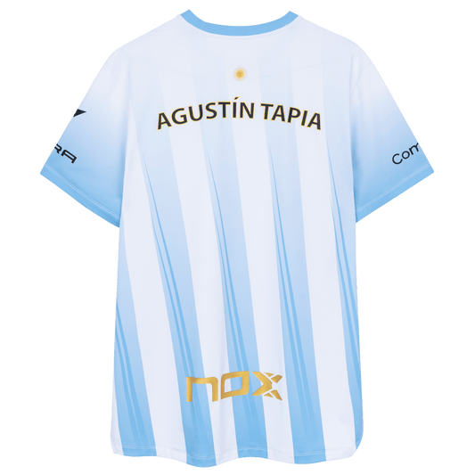 NOX Sponsors AT10 Argentina Agustin Tapia 2026 shirt front view