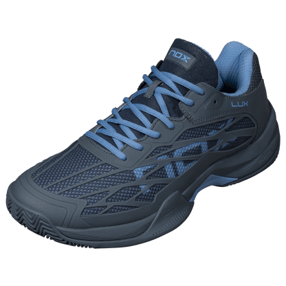 NOX AT10 LUX Dark Slate Padel Shoes 2026 angled view