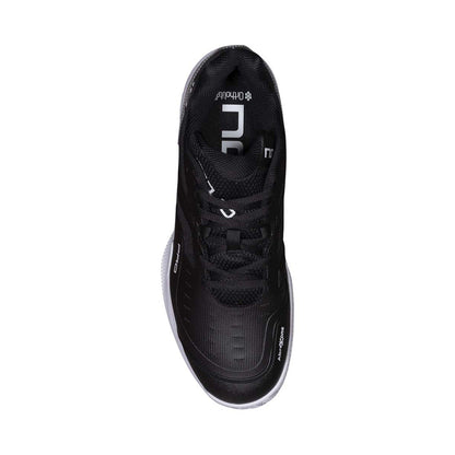 NOX AT10 PRO Black/White Padel Shoes 2026 top view