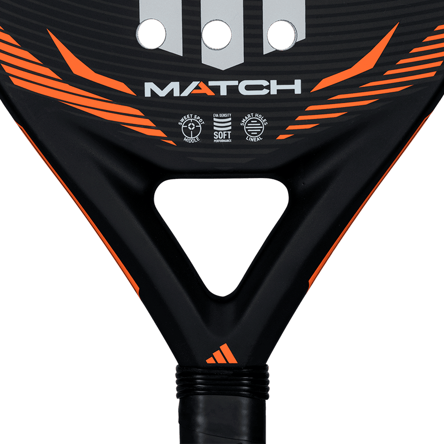 Padel racket adidas Match Black 2026