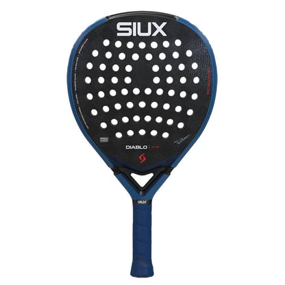Siux Diablo Pro 2026 Royal Blue padel racket front view