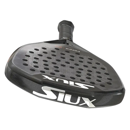 Siux Fenix Pro 5 Black 2025 full padel racket view